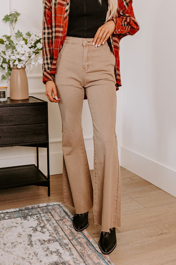 The Grace Premium High Waist Flare Jeans