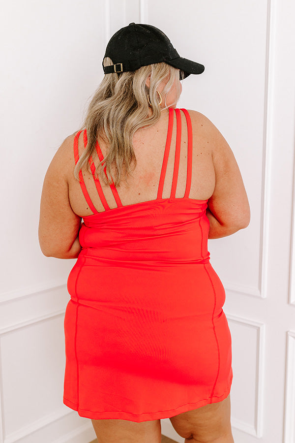 Ultimate Coral Curves Athletic Dress – Effortless Style & Comfort