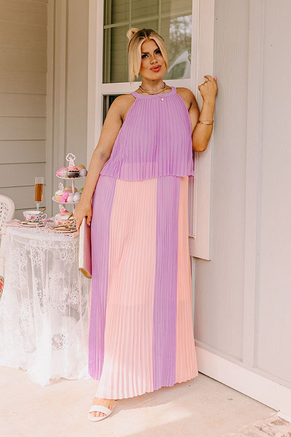 Ultimate Dreamy Daze Pleated Maxi Dress