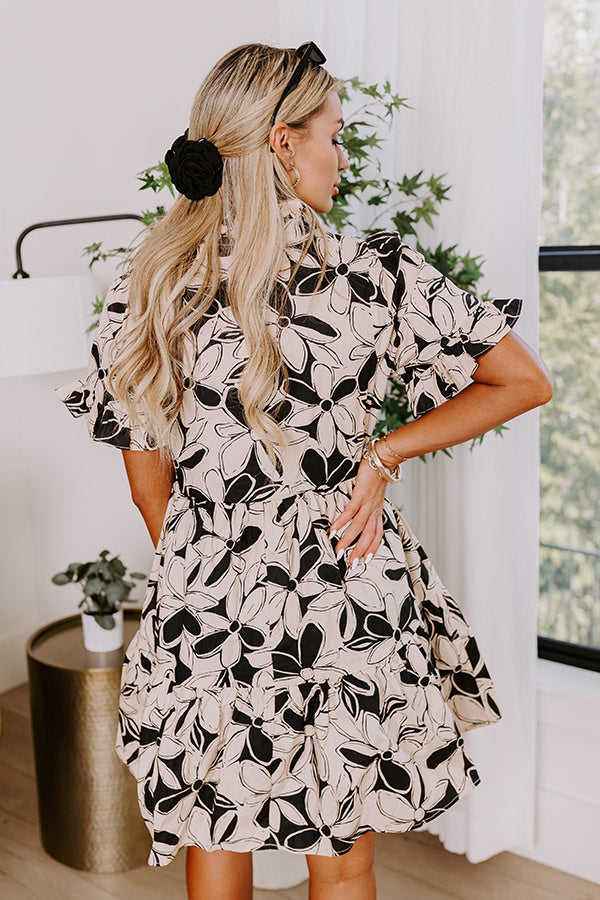 Premium Floral Mini Dress - Ultimate Summer Style