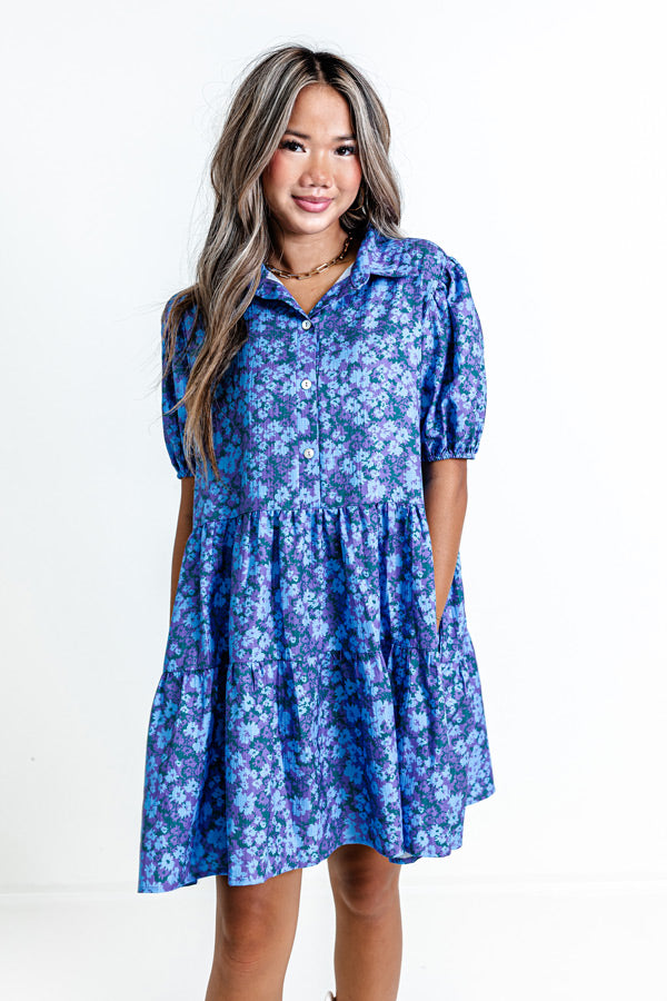 Premium Ojai Floral Mini Dress - Ultimate Summer Style