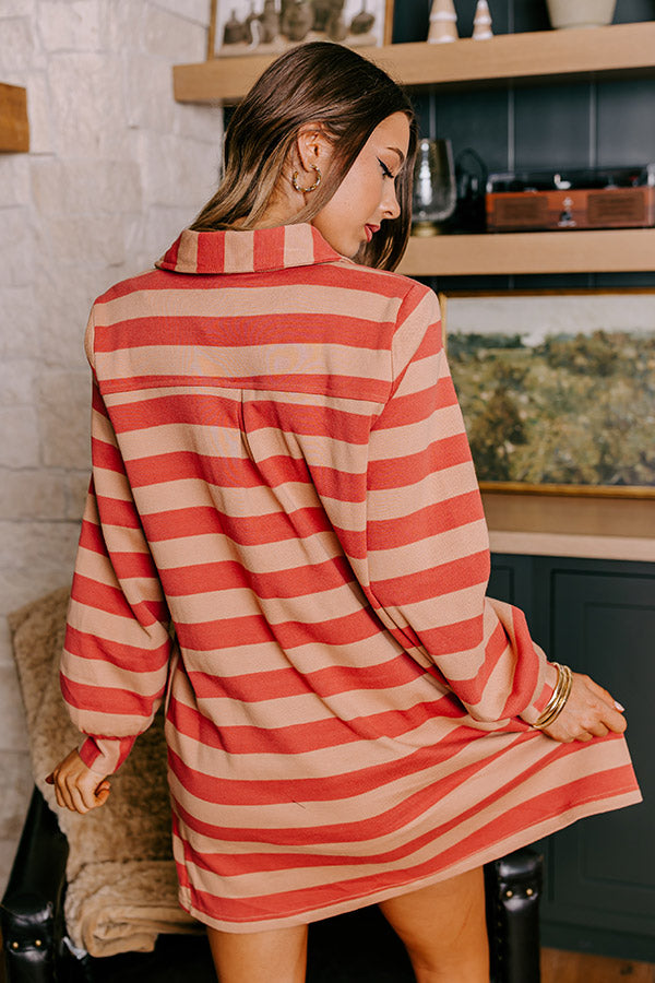 Ultimate Casual Moment Stripe Mini Dress - Effortless Style & Comfort