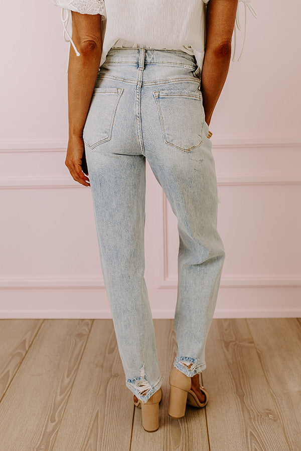 Ultimate High Waist Bolt Jeans - Light Wash Edition