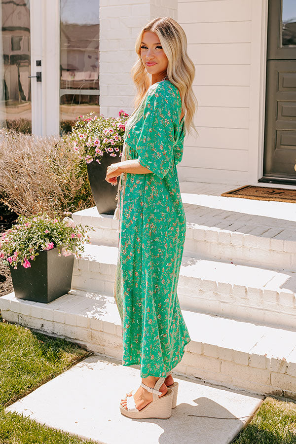 Premium Jade Midi Dress - Ultimate Comfort & Style