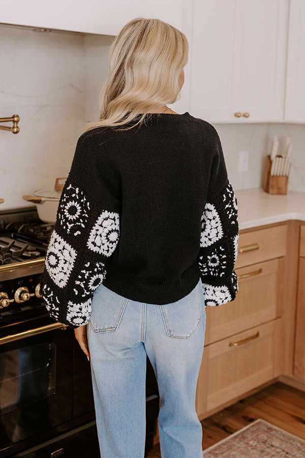 Ultimate Boho Bliss Crochet Sweater