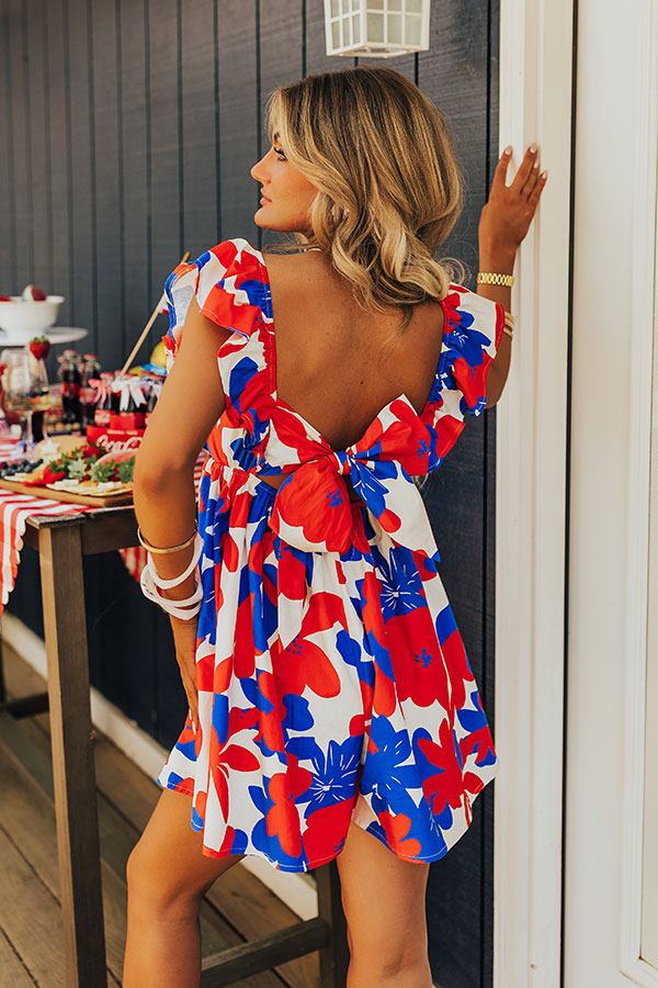 Premium Summer Floral Romper - Ultimate Patio Party Wear