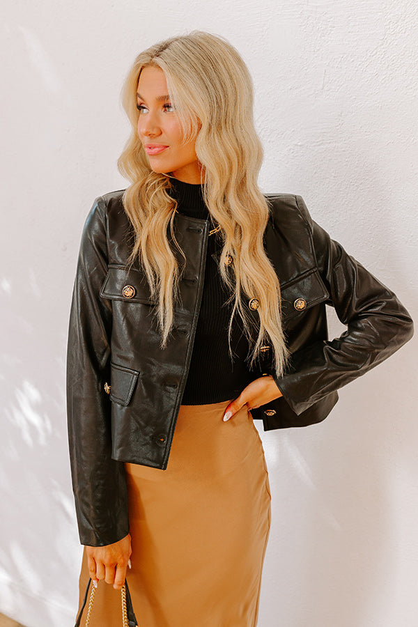 Premium NYC Chic Faux Leather Jacket - Ultimate Style Upgrade