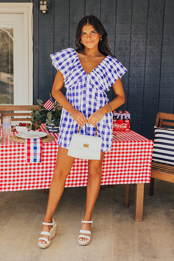 Ultimate Gingham Romper for Stylish Outings