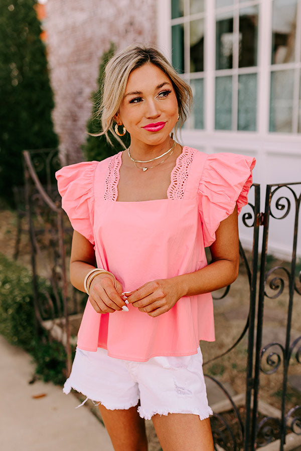 Premium Peach Shift Top - Ultimate Summer Style