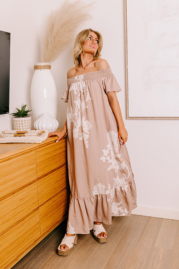 Premium Maxi Dress - Live in the Moment Collection