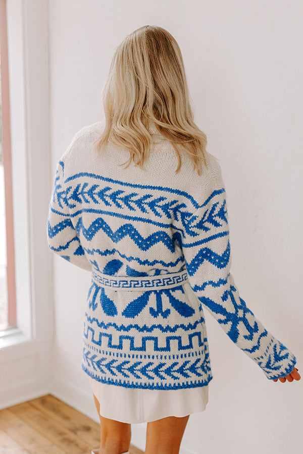 Premium Cozy Knit Cardigan - Ultimate Comfort in Blue