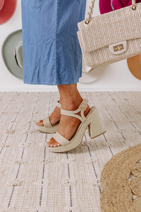 The Glade Premium Jute Heel - Ultimate Comfort & Style