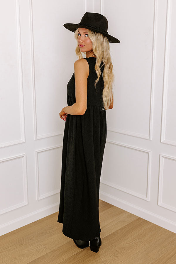 Ultimate Fall Into Happiness Jumpsuit - Sleek Black Edition