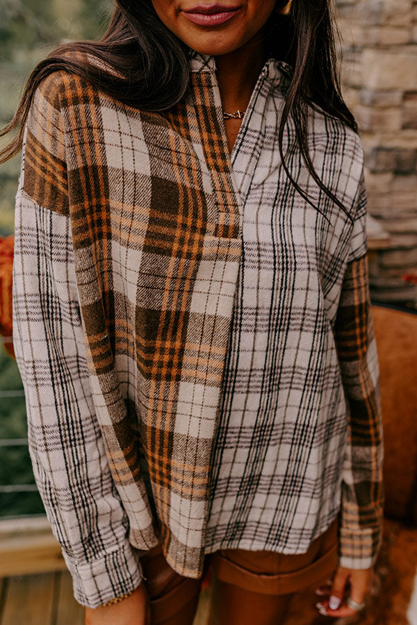 Premium Seasonal Snuggles Flannel Top - Ultimate Autumn Essential