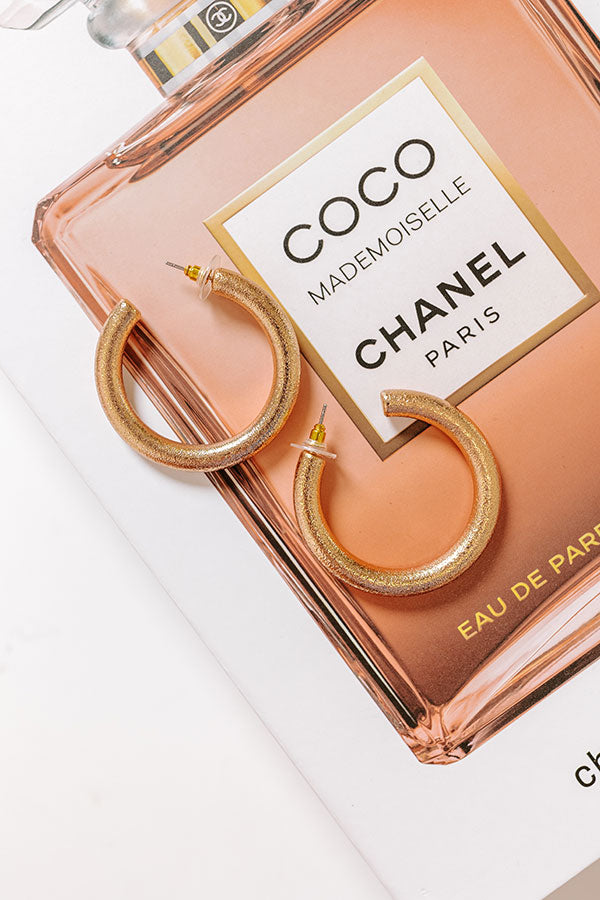Ultimate NYC Style Hoop Earrings in Premium Gold