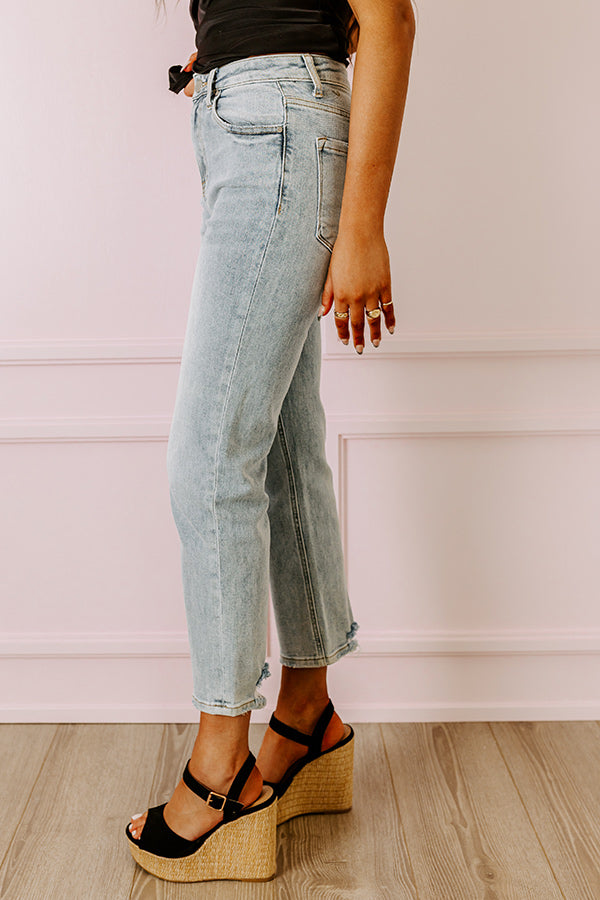 Ultimate High Waist Bolt Jeans - Light Wash Edition