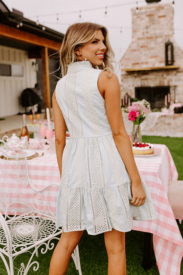 Premium Hamptons Eyelet Summer Dress