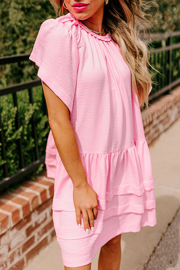 Ultimate Southern Sweetheart Shift Dress in Pink - Premium Comfort & Style