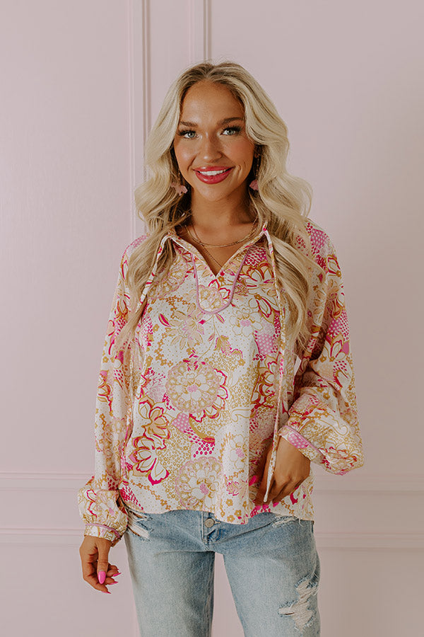 Premium Sunshine Villa Shift Top - Ultimate Summer Style