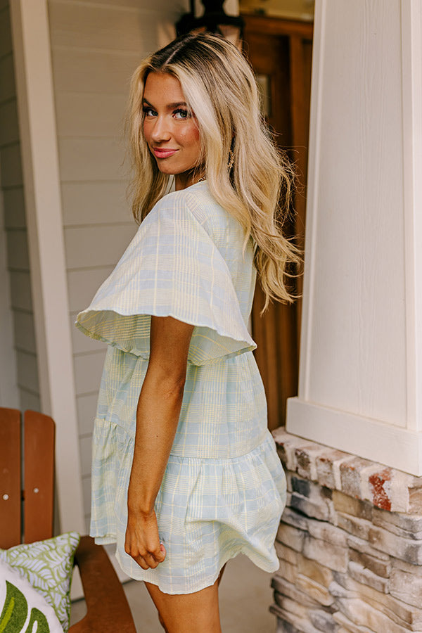 Ultimate Aqua Babydoll Dress - Flowy & Flattering