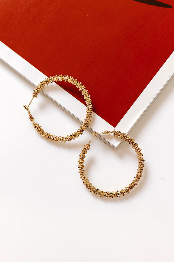Premium Glam Hoop Earrings - Ultimate Style Upgrade