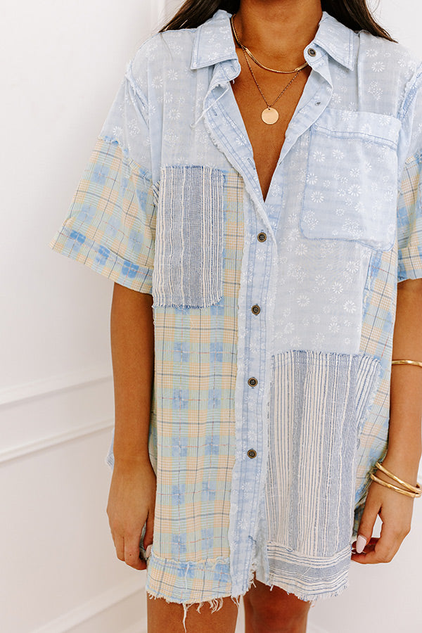 Premium Long Beach Bound Button-Up Shirt