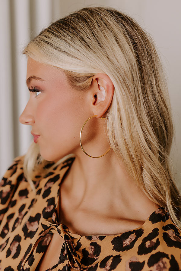 Premium Chic Hoop Earrings - Ultimate Style Upgrade