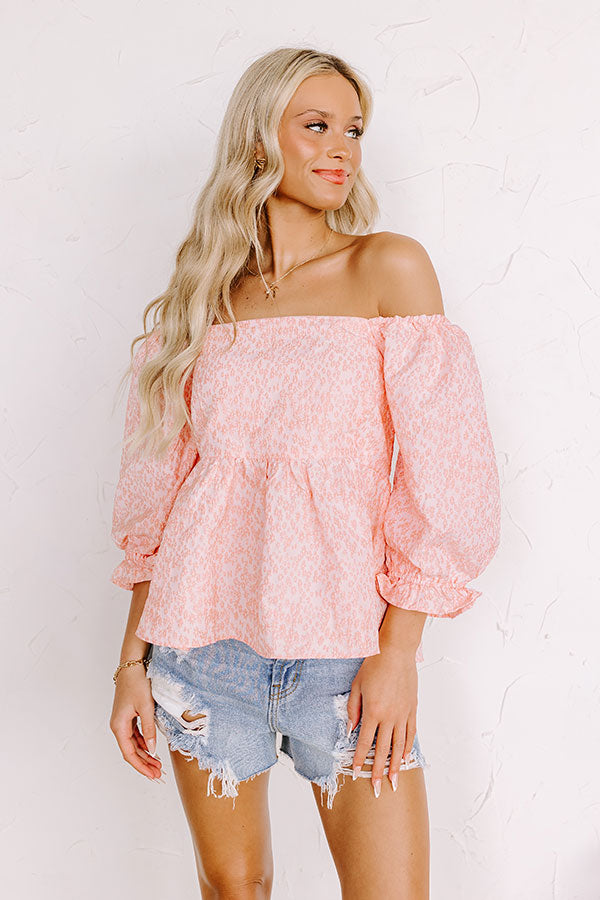 Ultimate Cute Babydoll Top - Pink Perfection