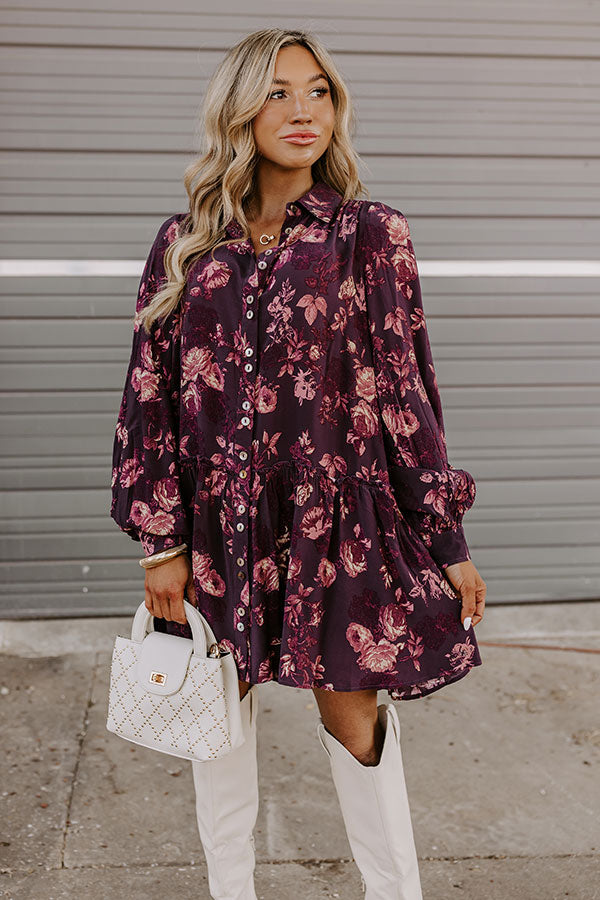 Ultimate Napa Nights Floral Mini Dress