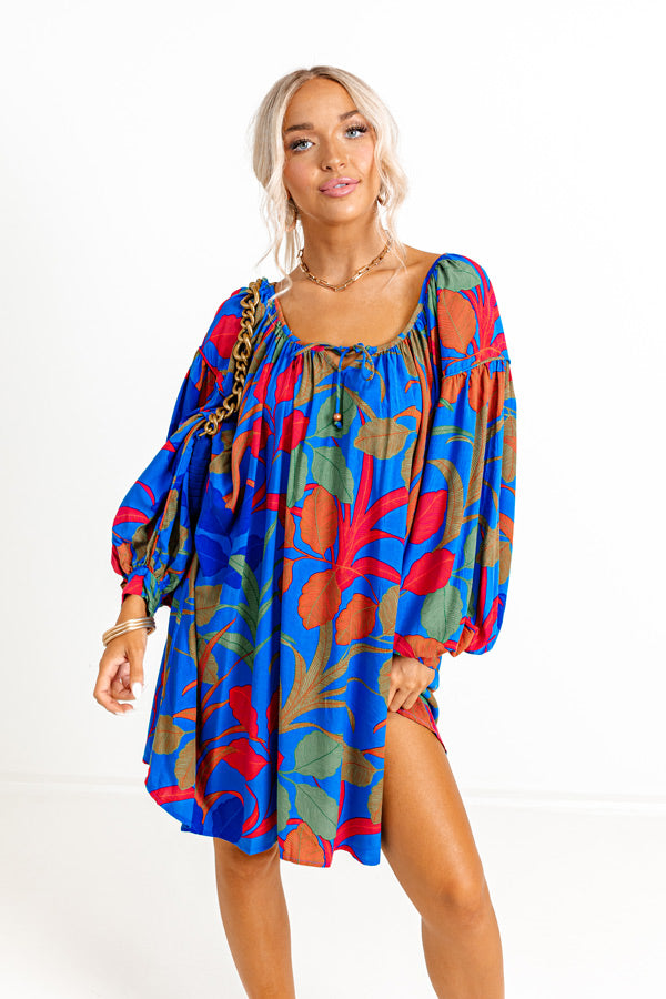 Vacay Ways Tropical Shift Mini Dress - Ultimate Summer Style