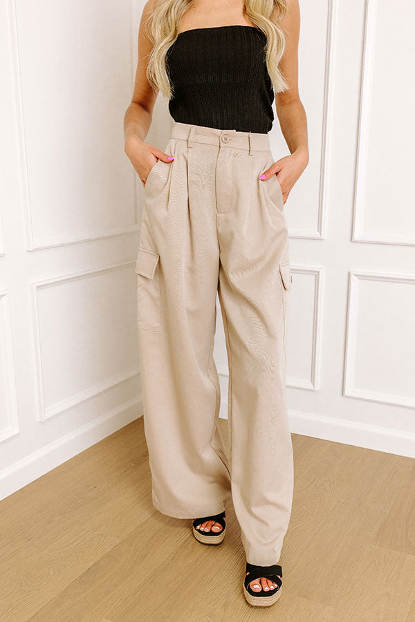 Ultimate Julie High Waist Cargo Pants - Premium Style & Comfort