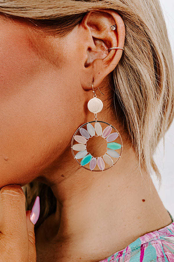 Ultimate Beach Glam Hoop Earrings