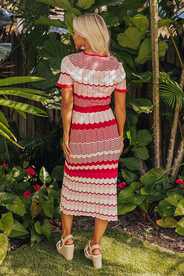 Ultimate Silly Surprises Knit Midi Dress