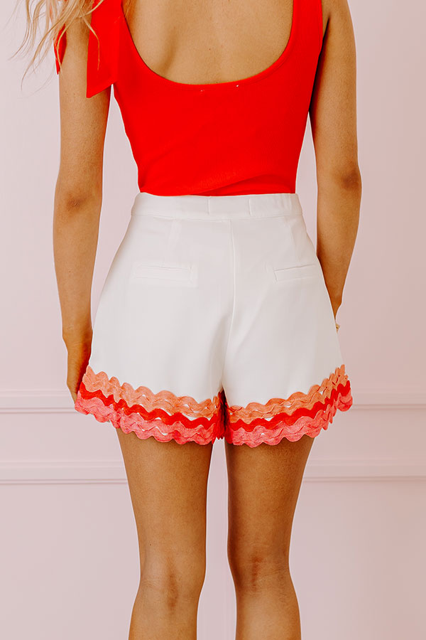 Premium Sydney Sunrise High Waist Shorts - Ultimate Summer Style
