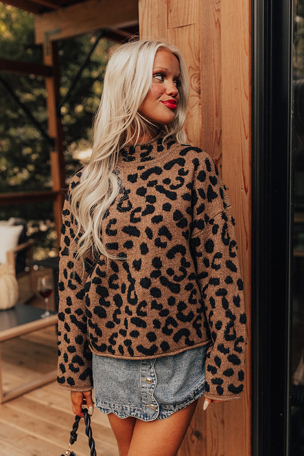 Ultimate Leopard Knit Sweater - Cozy & Chic Style