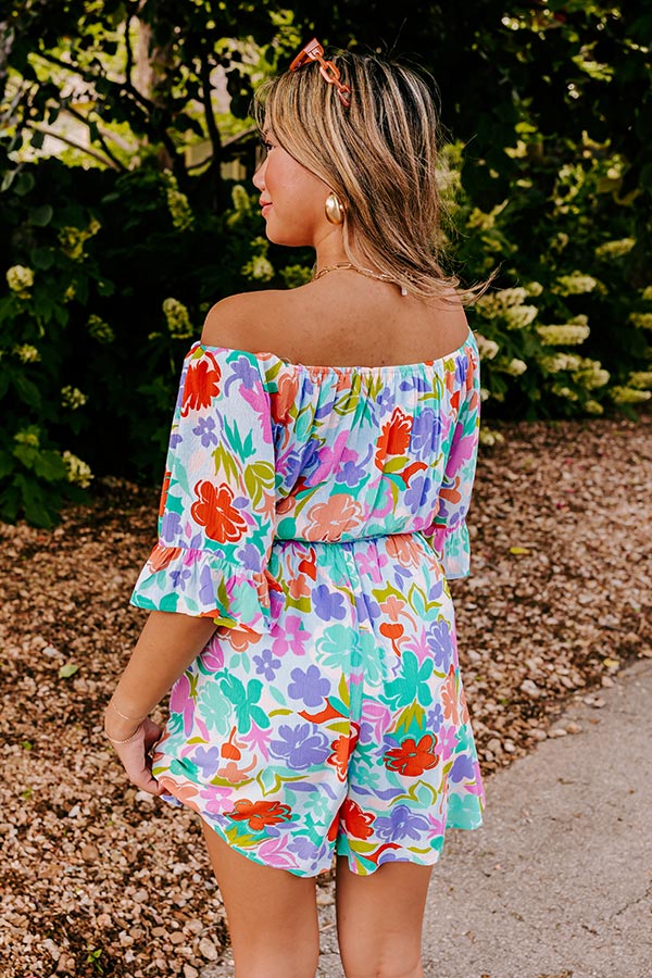 Premium Paradise Floral Romper - Ultimate Summer Style