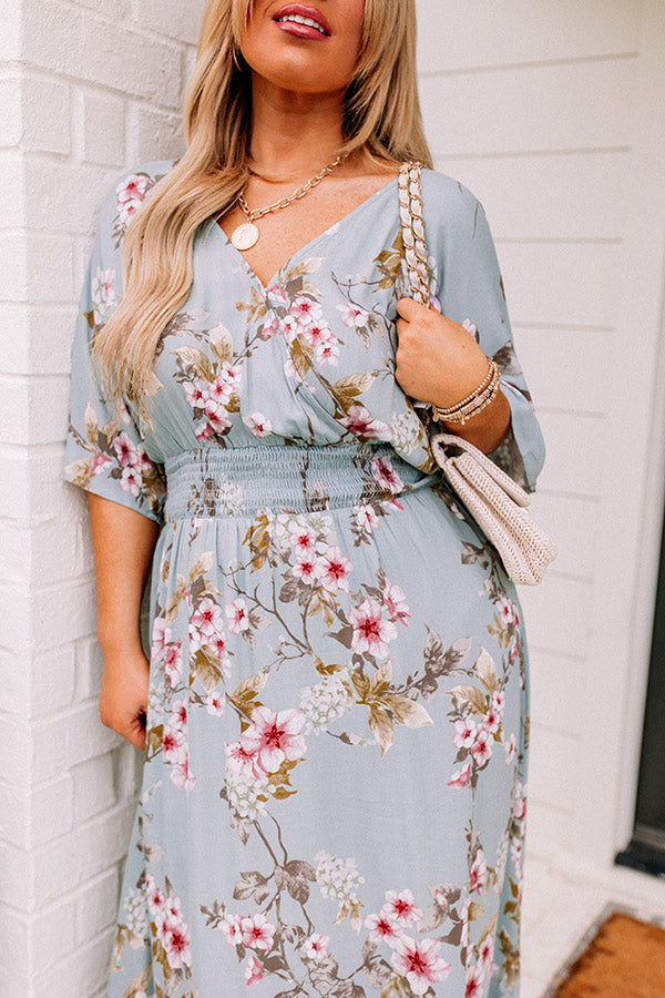 Ultimate Floral Maxi Dress - Premium Curve Fit