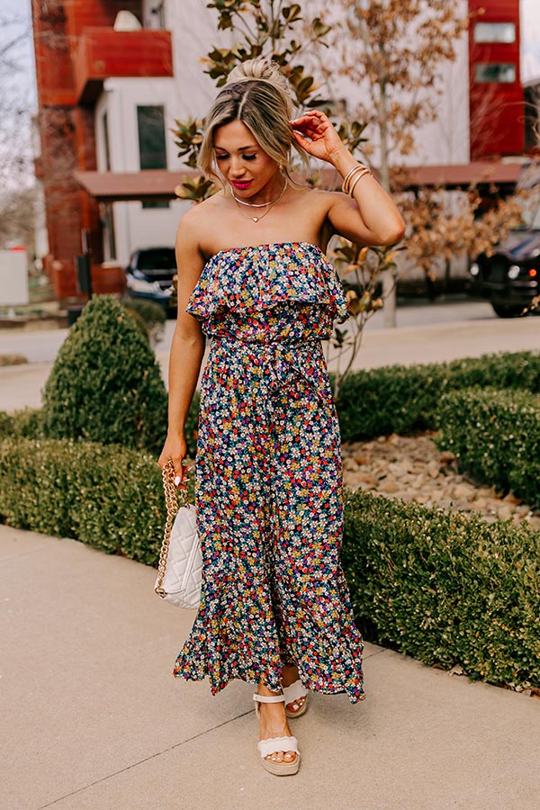 Premium Resort Radiance Floral Jumpsuit - Ultimate Summer Style