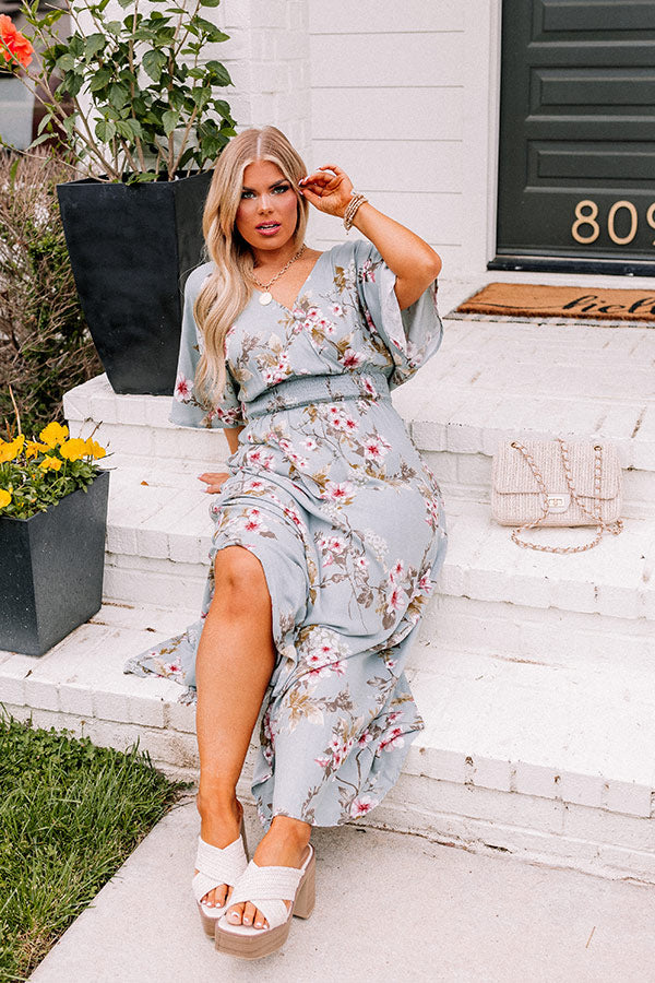 Ultimate Floral Maxi Dress - Premium Curve Fit