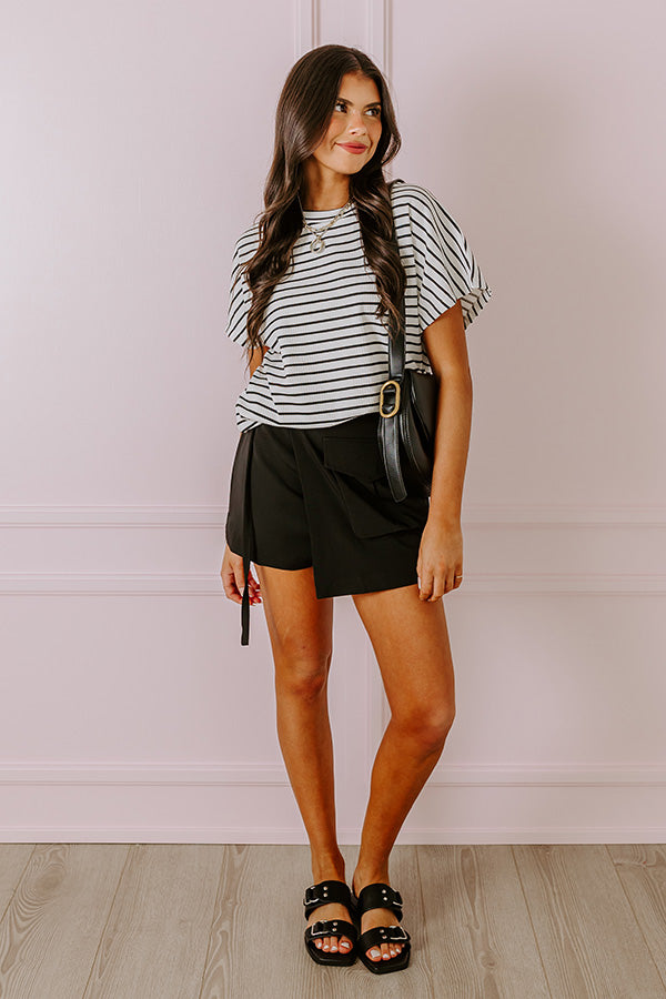 Ultimate Striped Shift Top - Effortless Style for Every Occasion