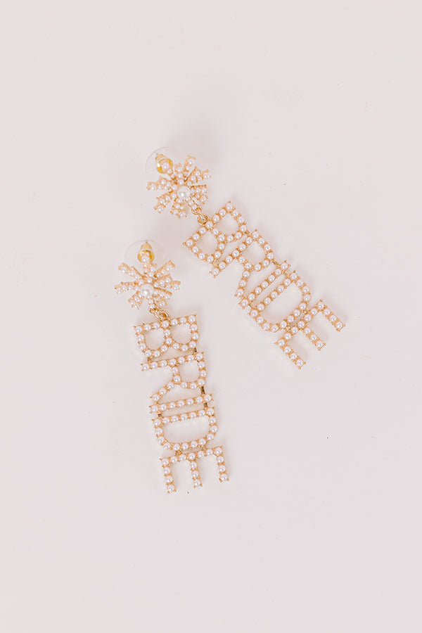 Ultimate Bridal Pearl Earrings