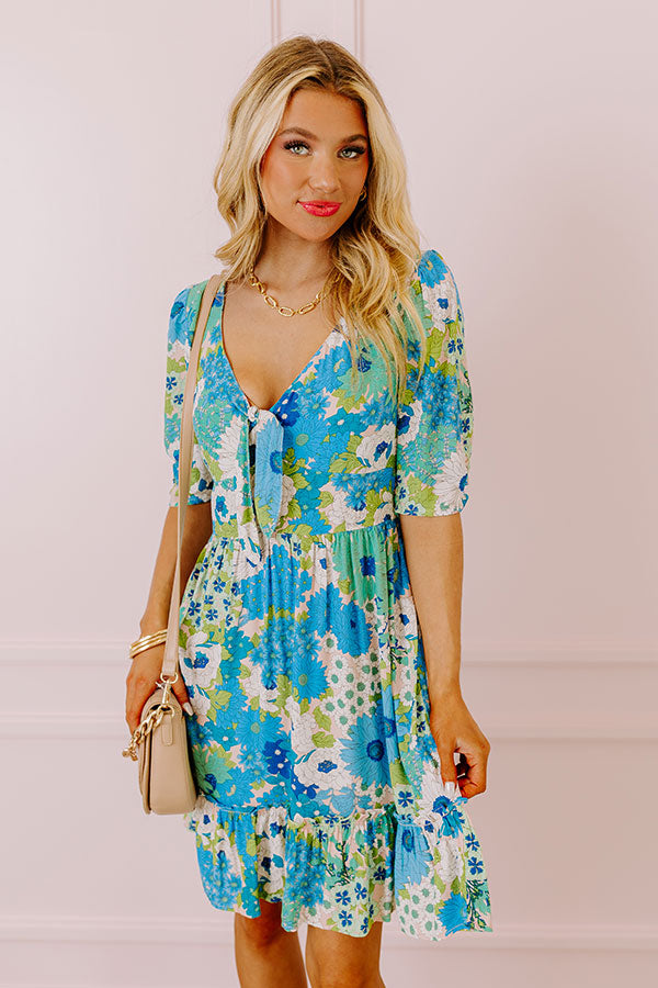 Ultimate Buzz Floral Babydoll Dress - Premium Lightweight Design