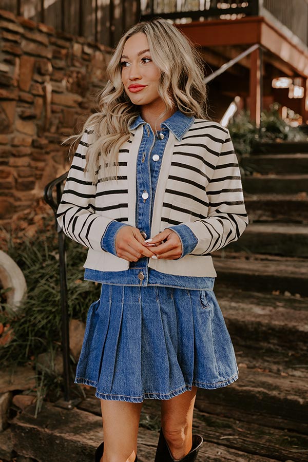 Ultimate Chic Charms Lightweight Knit Jacket