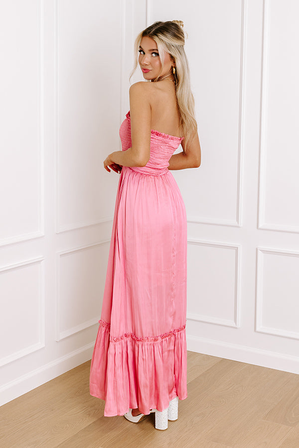 Ultimate Elegance Smocked Maxi Dress