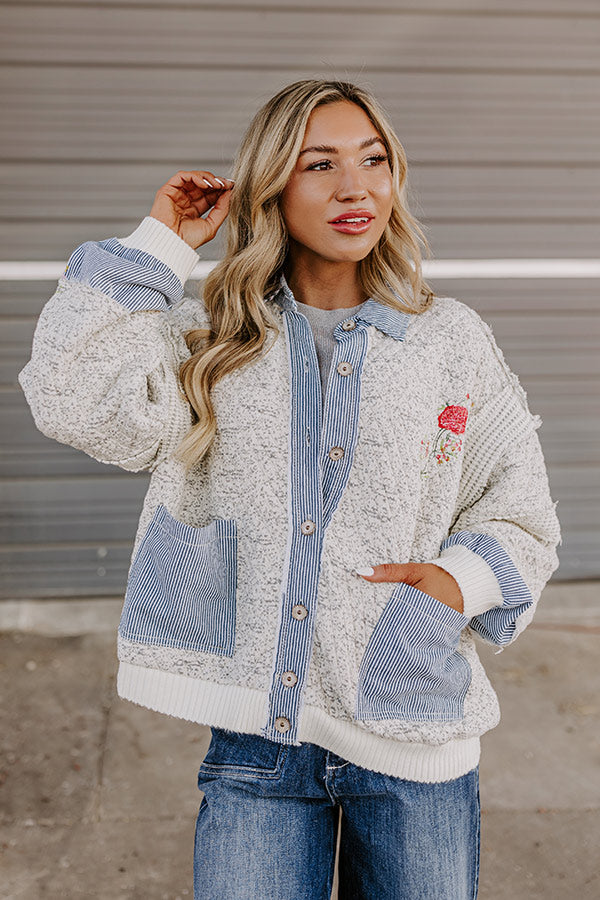 Ultimate Cozy Quilted Jacket in Ivory - Premium Comfort & Style