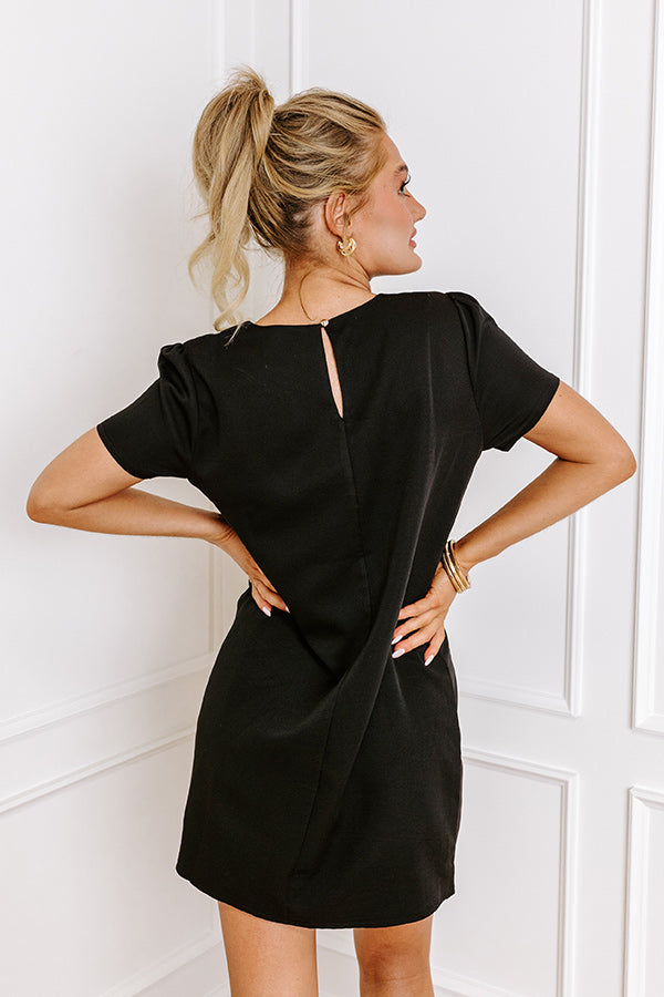 Ultimate Sweetly Simple Mini Dress - Black