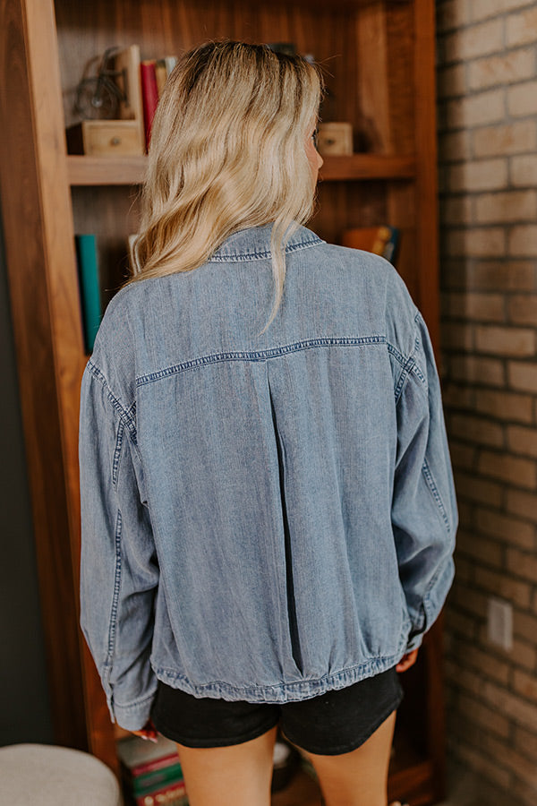 Premium Lightweight Chambray Jacket – Ultimate Style Upgrade