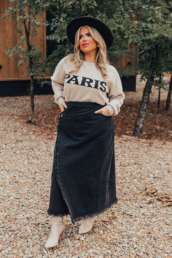 Premium Ashley Denim Wrap Skirt - Ultimate Style Upgrade
