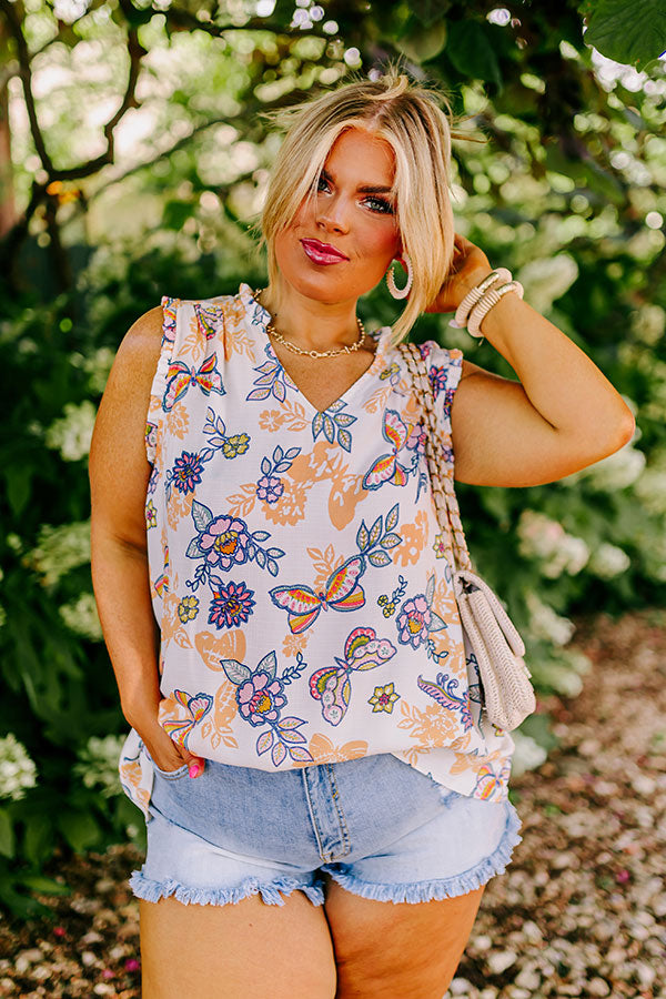 Premium Flourish Shift Top - Effortless Summer Style