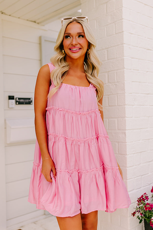 Ultimate So Charmed Pink Shift Dress